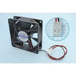 Вентилятор постоянного тока 24 Вольта, 80x80x25мм, подшипник скольжения, 3000об/мин, ВН121S вент 80x Вентилятор постоянного тока 24 Вольта, 80x80x25мм, подшипник скольжения, 3000об/мин, ВН121S вент 80x