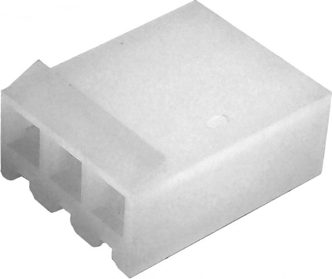 MP008503, CONNECTOR HOUSING, RCPT, 3POS, 3.96MM