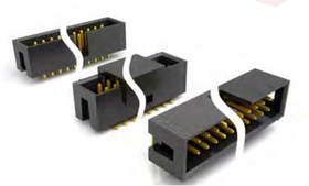 DS1013-26MSISA-B, (BH-26SMD, IDC-26M SMD), Вилка на плату, SMD монтаж 26pin(2x13), шаг 2.54