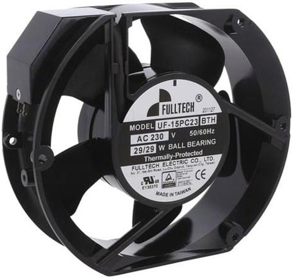 Вентилятор FULLTECH UF-15PC23 BTH 230v 29w 172x150x50 2 pin 172x150x51
