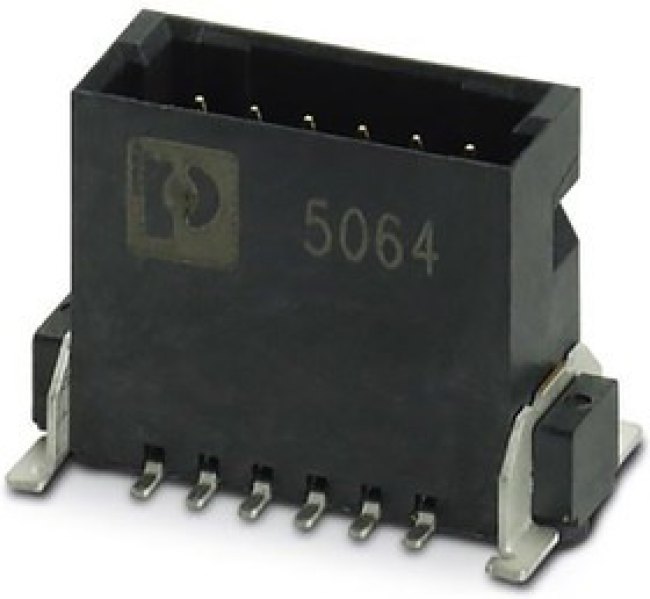 1714928, FP 1.27/ 26-MV Series Surface Mount PCB Header, 26 Contact(s), 1.27mm Pitch, 2 Row(s), Shrouded 1714928, FP 1.27/ 26-MV Series Surface Mount PCB Header, 26 Contact(s), 1.27mm Pitch, 2 Row(s), Shrouded