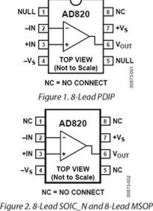 AD820BRZ, Precision Amplifiers FET INPT, SINGLE SPLY AMP AD820BRZ, Precision Amplifiers FET INPT, SINGLE SPLY AMP