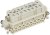 09210153101, Heavy Duty Power Connector Insert, 10A, Female, Han D Series, 15 Contacts 09210153101, Heavy Duty Power Connector Insert, 10A, Female, Han D Series, 15 Contacts