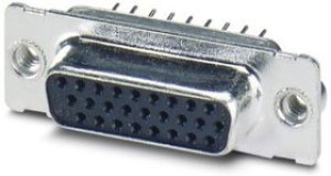 CUC-DSI-J1STZ-S/DSLSB15 HD, Разъем D Sub, High Density, Гнездо, CUC-DSI-J1STZ-S, 26 контакт(-ов), DA, Пайка
