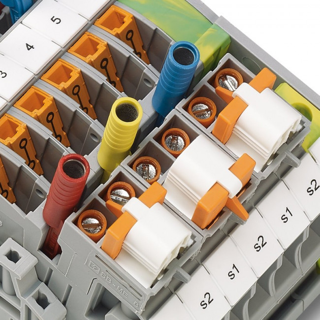 3047400, DIN Rail Terminal Blocks UTME 6 TEST BLOCK SCREW