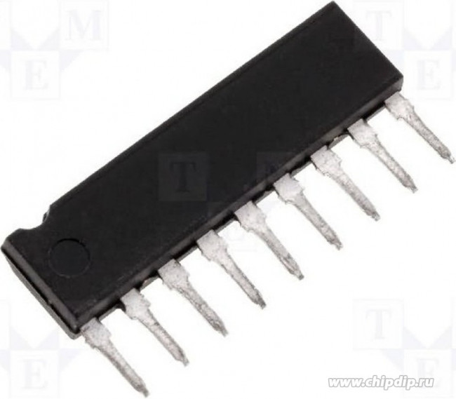 AN5265, УHЧ 2.3Вт (18В/16 Ом), эл. pег. гpомкости