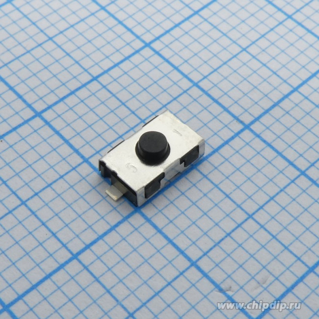 KSR251G LFS, Switch Tactile N.O. SPST Round Button Gull Wing 0.05A 32VDC 1VA 100000Cycles 4.5N SMD T/R KSR251G LFS, Switch Tactile N.O. SPST Round Button Gull Wing 0.05A 32VDC 1VA 100000Cycles 4.5N SMD T/R