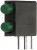 L-7104MD/2GD, LED; in housing; green; 3mm; No.of diodes: 2; 20mA; 40°; 2.2?2.5V