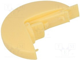 A1103004, Указатель, пластмасса, желтый, распорным стержнем, Форма: диск