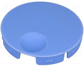 A3240106, Заглушка, полиамид, синий, распорным стержнем, A3040, A3140