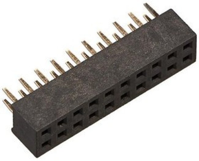 DS1026-05-2X10S8BV, (PBD2-20), Гнездо на плату 2.00мм
