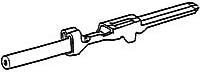 173645-3, MULTILOCK 070 Series Male Crimp Terminal, 20AWG Min, 16AWG Max