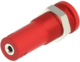 CT4406-2, Test Plugs &amp; Test Jacks 5kV, 4mm Shth Jack, M3 Threaded Hole, Panel, Red