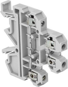 Колодка клеммная JXB-4/35 двойная сер. PROxima EKF plc-jxb-2-4/35gy