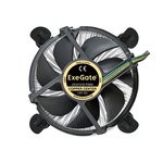 Кулер ExeGate EЕ97378-PWM (Al+Cu, LGA775/1150/1151/ 1155/1156/1200, TDP 95W, Fan 92mm, PWM 1200-2600