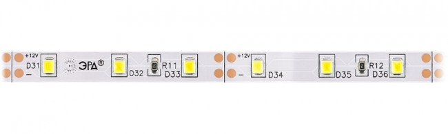 Светодиодная лента ЭРА LS2835 -60LED-IP20-WW-eco-5m Б0035587 Светодиодная лента ЭРА LS2835 -60LED-IP20-WW-eco-5m Б0035587
