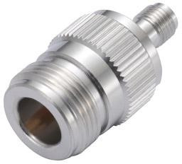 MP006802, РЧ/Коаксиальный адаптер, Sub-6 &amp; 5G, SMA, Гнездо, N, Гнездо, Прямой Переходник, 50 Ом