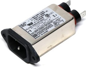 1EJT1, AC Power Entry Modules 1A IEC-1/4" FASTON FLANGE MOUNT 1EJT1, AC Power Entry Modules 1A IEC-1/4" FASTON FLANGE MOUNT