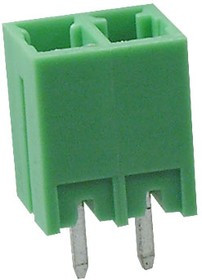 15EDGVC-3.5-02P-14-00AH, Разъемный клеммник; 3,5мм; Кол-во полюс: 2; прямой; гнездо; "папа"