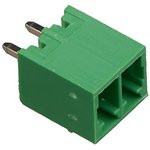 15EDGVC-3.5-02P-14-00AH, Разъемный клеммник; 3,5мм; Кол-во полюс: 2; прямой; гнездо; "папа"