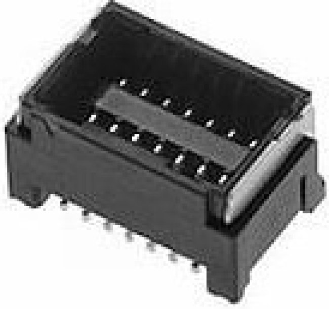 505433-3881, Headers &amp; Wire Housings MicroLckPlus VRT HDR DR 38P BLK W/KAPTON
