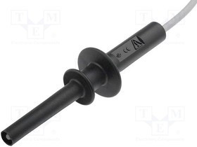 PJ5600-100-B, Измерительный провод, 10А, Uном: 5кВ, Дл: 1м, черный PJ5600-100-B, Измерительный провод, 10А, Uном: 5кВ, Дл: 1м, черный