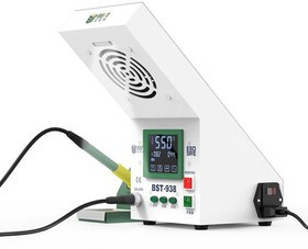 Паяльная станция BEST BST-938 со встроенным дымоуловителем и подсветкой