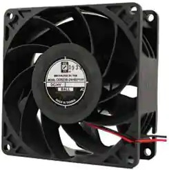 OD9238-48HBIP69K, DC AXIAL FAN, BALL, 100CFM, 0.25A, 48V
