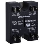 D2425D, Реле 4-15VDC, 25А/280VAC x2