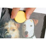 Магнит для магнитной доски Forceberg 30 мм, желтый, 10шт.