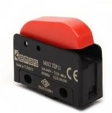 MN2TIP11, Микропереключатель 10А 250VAC с клавишей 1НО
