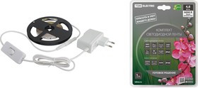 Комплект светодиодной ленты SMD2835-60 LED/м-12 В-4,8 Вт/м-IP65-6000 К (3 м), 18 Вт TDM Комплект светодиодной ленты SMD2835-60 LED/м-12 В-4,8 Вт/м-IP65-6000 К (3 м), 18 Вт TDM