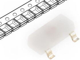 KM-23ESGW, Светодиод, Зеленый Красный, SMD (Поверхностный Монтаж), 140 °, Прямоугольная, R 30мА, G 25мА
