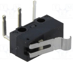 D2F-01FL3-A, Микропереключатель SNAP ACTION, с рычагом с имитацией ролика