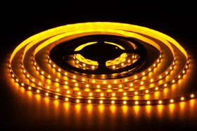 Светодиодная лента 5м, 12В, 4,8Вт/м, 60д/м, ip20, 90Лм/м, желтый, 8мм, ML-R60-2835-Y-LP-S