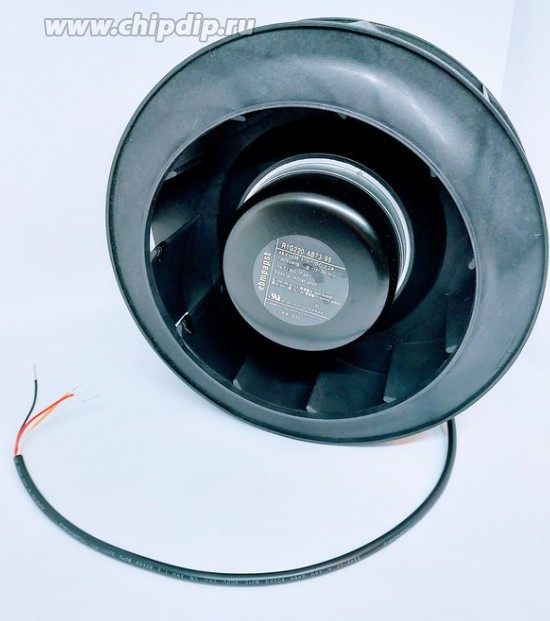 Вентилятор Ebmpapst R1G220-AB73-95 48V 2.2A 3100r/min круг 220мм