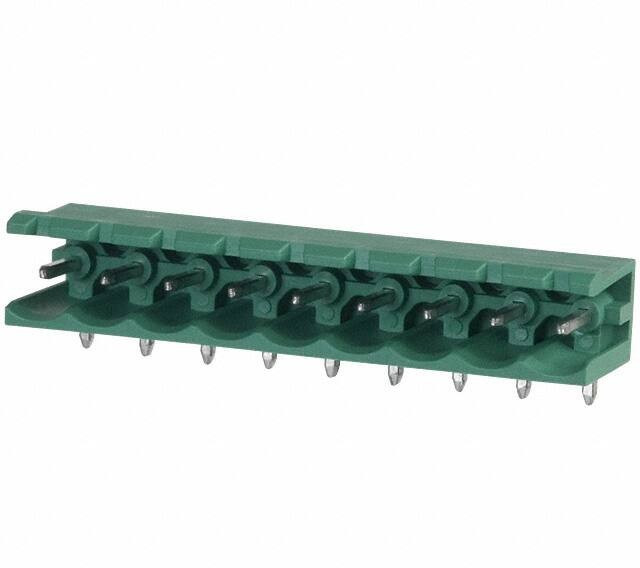 1759088, Pluggable Terminal Blocks 9 Pos 5.08mm pitch Through Hole Header