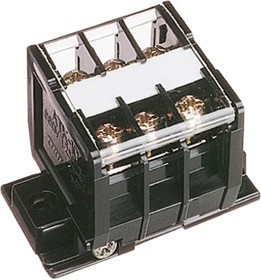 ATK10-3P, Barrier Strip, 8mm Pitch, 20A, 600 V, Screw Down Termination