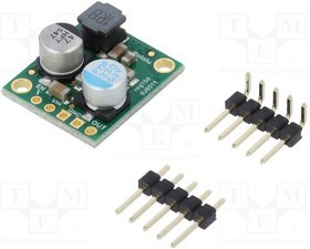 POLOLU-2851, Преобразователь: step Down, Uвых: 5В, Uвх: 6-38В, 5А, 85-95%