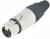 NC3FXX, XLR Connectors 3P FEMALE CABLE CONN NICKEL HOUSING