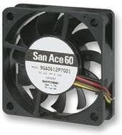 Вентилятор Sanyo Denki San Ace 60 9GA0612P7G01 12V DC 0.16A 60X15mm 4pin