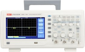 UTD2102CM, Осциллограф цифровой, 2 канала х 100МГц, USB, ЖК дисплей (OBSOLETE)
