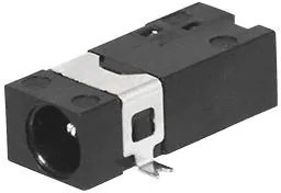 PJ-094H-SMT-TR, DC Power Connectors power jack, 0.65 x 2.75 mm, horizontal, SMT, high current, 1 switch, w/ shielding, T&R package PJ-094H-SMT-TR, DC Power Connectors power jack, 0.65 x 2.75 mm, horizontal, SMT, high current, 1 switch, w/ shielding, T&R package