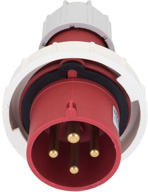 Вилка переносная 0442 3Р РЕ 125А 380В IP67 PROxima ps-0442-125-380