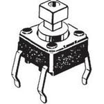 B3F-1055, Микропереключатель TACT, SPST-NO, Пол: 2, 0,05A/24ВDC, THT, нет