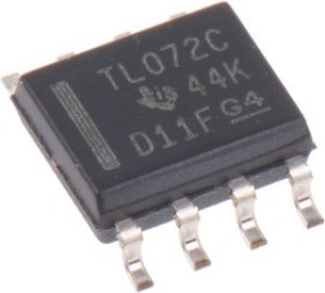 TL072CD, TL072CD , Op Amp, 3MHz, 8-Pin SOIC TL072CD, TL072CD , Op Amp, 3MHz, 8-Pin SOIC