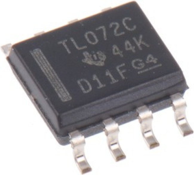 TL072CD, TL072CD , Op Amp, 3MHz, 8-Pin SOIC