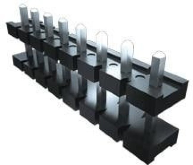 HPW-05-04-T-S-300-435-VS, Board to Board & Mezzanine Connectors .200" Power Board Stacker HPW-05-04-T-S-300-435-VS, Board to Board & Mezzanine Connectors .200" Power Board Stacker