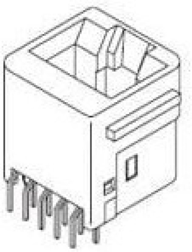 95552-2887, Modular Connectors / Ethernet Connectors MODULAR JACK 8/8 SHLDED TOP ENTRY 95552-2887, Modular Connectors / Ethernet Connectors MODULAR JACK 8/8 SHLDED TOP ENTRY