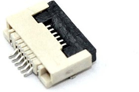 Разъем FPC Flip-Lock 0510-6RLGF 6 pin высота 1мм шаг 0,5мм